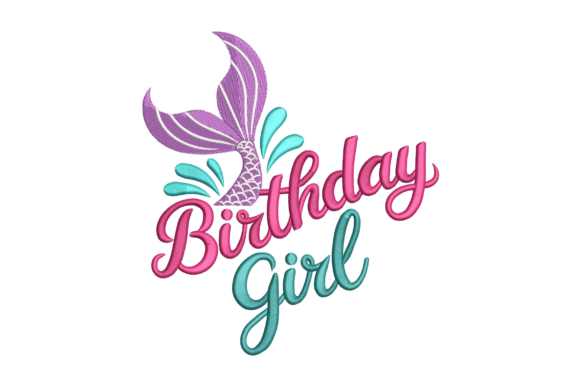 Birthday Girl Mermaid