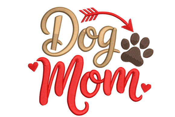 Dog Mom – Heart Arrow Paw