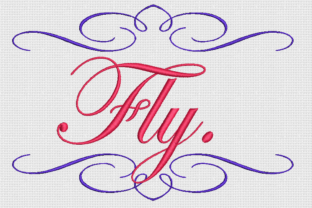 Fly: Edwardian Script for Seasonal Charm