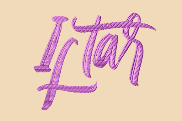 Iftar Lettering Script