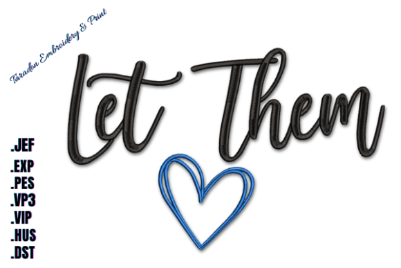 Let Them: A Seasonal Embroidery Design Review