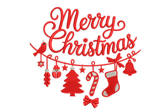 Merry Christmas Garland