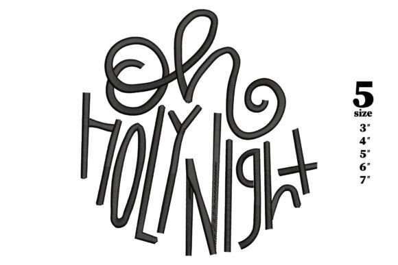 Oh Holy Night Embroidery Review