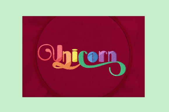 Unicorn Lettering Script Review
